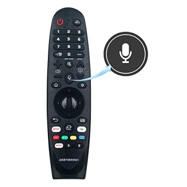 Imagem de Allimity AKB75855501 MR20GA Controle remoto substituído adequado para LG Smart TV 86UN9070AUD 65UN8000PUB 75UN7370PUE 60UN6950ZUA 43UN6955ZUF