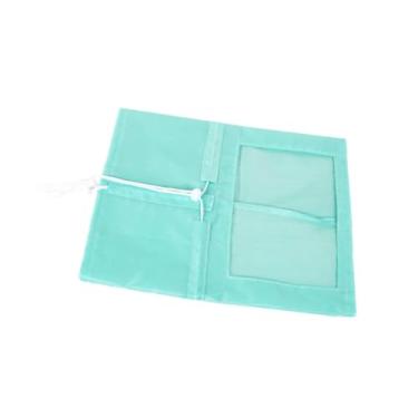 Imagem de IEUDNS Touca de chuveiro ajustável para cachorro Tampa de banho para pequenos pet -tear de pet -orelha de -orelha orelhas, Verde