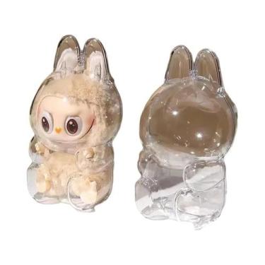 Imagem de Labubu Macaron Anime Figura Caixa Cega Popmart Mokoko Réplica De Bonec