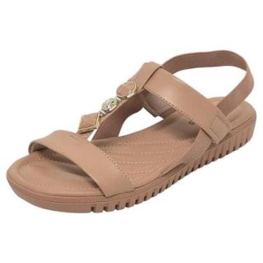 Imagem de Sandália Feminina Rasteira Conforto Pratico Comfortflex-Feminino