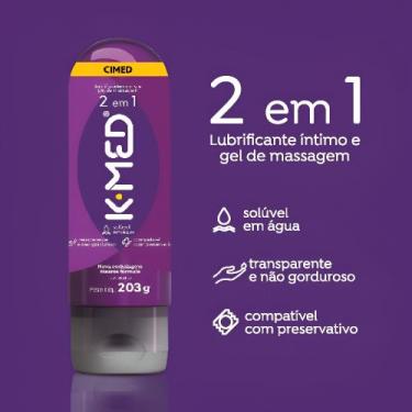 Imagem de K MED Lubrificante Íntimo E Gel De Massagem 203g - CIMED