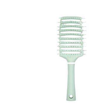 Imagem de Pente desembaraçador para cabelos cacheados | Dentes de nylon com pontas arredondadas | Estilo protetor seguro (09)