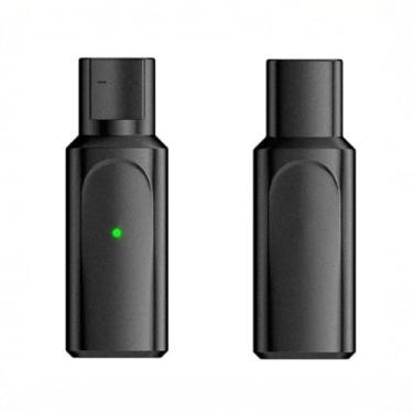 Imagem de CY Adaptador de alimentação USB tipo C para 2 pinos (2 unidades / lote) compatível com máquinas de barbear e cortadores de cabelo elétricos Braun.