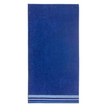 Imagem de Kaufman – Toalhas de praia listradas aveludadas macias de 89 cm x 178 cm | Absorventes, de secagem rápida | Toalhas de praia grossas 100% algodão (Roy)