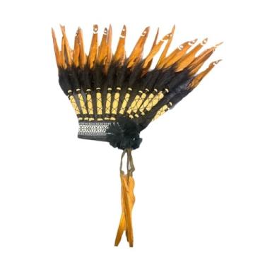 Imagem de Vaveren Chapéu indígena americano, acessório de cabeça para shows e carnaval