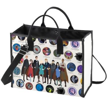 Imagem de WZMPA Sacola nova de ficção científica, presente para amantes, Sophie Foster, reutilizável, merchandising (8 pessoas-TB)