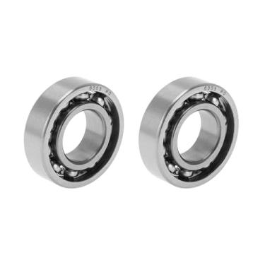 Imagem de ACROPIX Rolamentos de esferas 6003 Deep Groove P0 17x35x10mm Rolamentos lubrificados tipo aberto scooter tom prata skate roda 2 peças