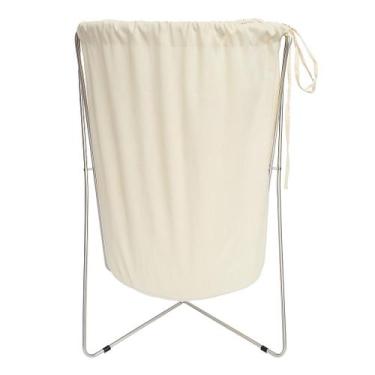 Imagem de Saco Hamper Tecido Algodão Cru Brim reforçado Hospital , Clinica, Hote