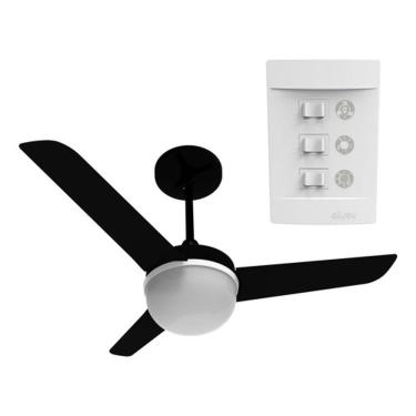 Imagem de Ventilador De Teto Preto 127v 130w 90cm Aliseu Alisclean