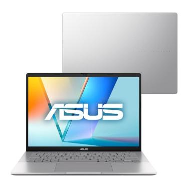 Imagem de Notebook ASUS Vivobook S14 S3407VA Intel Core i7 13620H 16GB Ram 512GB SSD Windows 11 Tela 14&quot; LED FHD Silver - LY043W