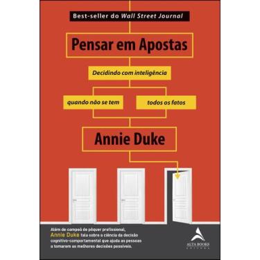 Imagem de Livro - Pensar em apostas
