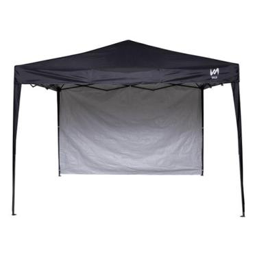 Imagem de Gazebo Articulado 3x3 Aluminizado Praia E Campo 1 Parede em Lona - Ten