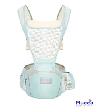 Imagem de Canguru Ergonômico Carregador de Bebê de Passeio Confort Cool Mucca Ve