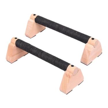 Imagem de Vaveren 2 peças de suportes de barra para exercícios de flexão, estrutura resistente, suprimentos portáteis, alças para flexão, suporte para ombros para, 25cm