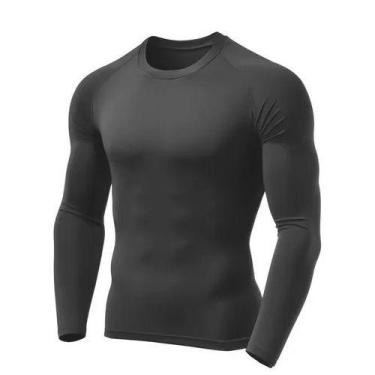 Imagem de Camisa Térmica Segunda Pele Masculina Esportiva Proteção Uv 50fps+ - D