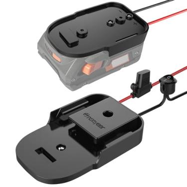 Imagem de Ensayeer Adaptador De Roda Elétrica Com Fusível E Interruptor, Bateria Segura Para Hiperlítio Aeg 18V, Fio Calibre 12, Bom Conversor Caminhão Passeio Faça Você Mesmo, Robótica, Brinquedos Rc Luzes T