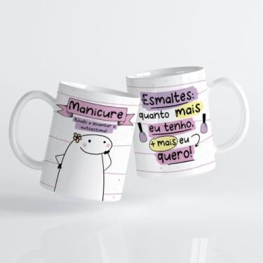 Imagem de Caneca xicara profissão flork manicure 25EI