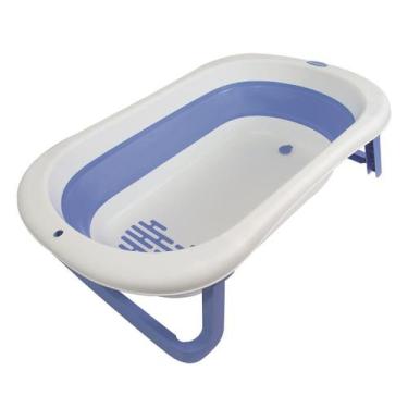 Imagem de Super Banheira Infantil Antiderrapante KaBaby Azul