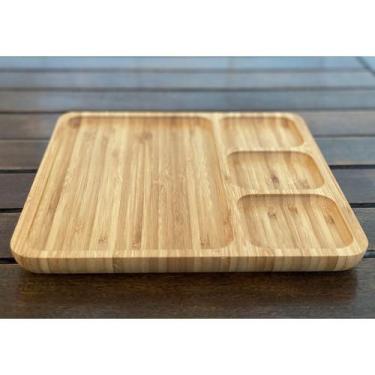 Imagem de Petisqueira em Bambu Grande Para Servir Ecokitchen Mimo - Mimo Style