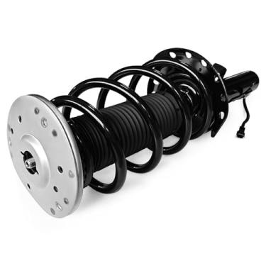 Imagem de MILLISEC Conjunto de amortecedor dianteiro esquerdo com mola helicoidal adequado para Range Rover Evoque com amortecimento magnético 2012-2019 OEM substitui # LR070932, LR024437, LR051481