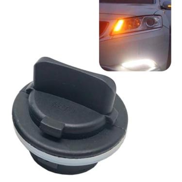 Imagem de Wmavale Soquete de seta de carro, base de fixação de lâmpada plug and play de dois pinos, substituição de modificação de reparo Oem 54213sr 921663k000, compatível com Hyundai Kia Elantra (1 peça preta