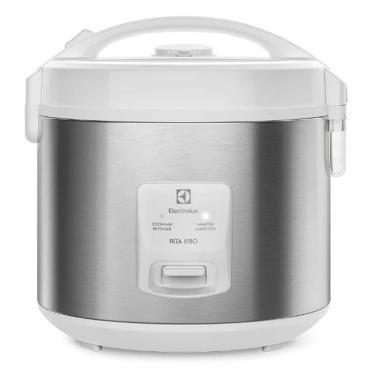 Imagem de Panela Eletrica de Arroz 3.5L Electrolux 700W Inox Ellegance Blank 220V