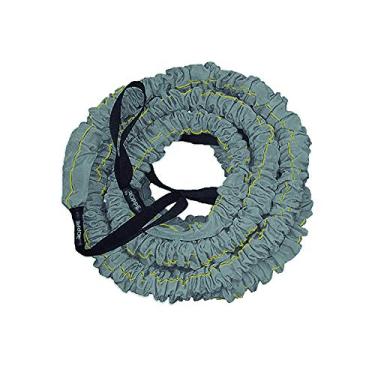 Imagem de Roppe Par de Corda Naval Elástica 3,2m com Resistência 21kg para Funcional Cinza e Amarelo