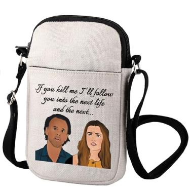 Imagem de Bolsa tiracolo inspirada no programa de TV Lotus Chelsea e Rick Tema Crarry na bolsa Lotus presente para fãs, Next Life