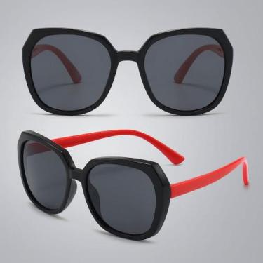 Imagem de Óculos de sol flexível infantil c/ proteção uv - olímpia - Alikí, Pret