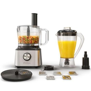 Imagem de Multiprocessador Liquidificador Philco 5 Lâminas 5 em 1 2,2L Triturado