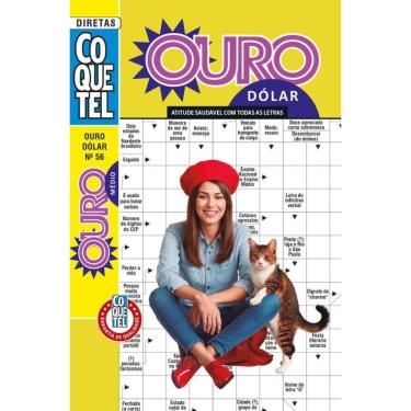 Imagem de Palavras-Cruzadas Diretas Coquetel Ouro Dólar 56: Nível médio