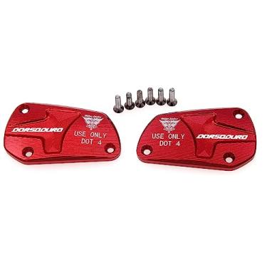 Imagem de Riderjacky Para Aprilia Dorsoduro 900 2017, DORSODURO 750 2008-2016 CNC Alumínio Motocicleta Freio Frontal Cilindro Tampa do Reservatório de Fluido