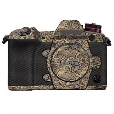 Imagem de G 9 Película protetora de vinil para câmera antirarranhões Película protetora para o corpo da Panasonic Lumix G9 (ouro onda)