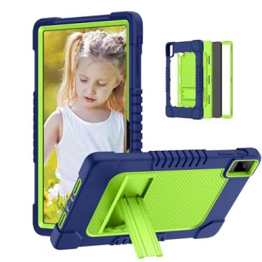 Imagem de Capa para tablet TCL Tab 10L Gen 3 de 10,4 polegadas, capa protetora resistente à prova de choque para crianças com suporte integrado para TCL TAB 10L LTE Gen 3/para tablet TCL Tab 10 Gen 2 de 10,4