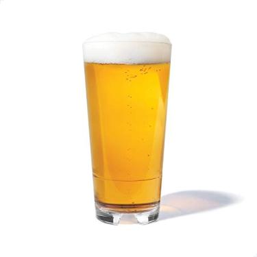 Imagem de TOSSWARE Resserve, refrigerador empilhável de 590 ml, conjunto de 24, copos de cerveja de plástico inquebráveis e resistentes ao calor, transparente