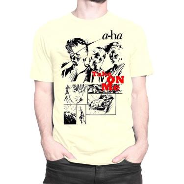 Imagem de Camiseta camisa  A-HA  banda anos 80 New Wave Tecno Rock 