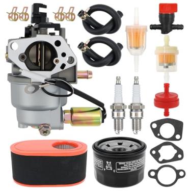 Imagem de Carburador 951-05149 adequado para motor MTD 4P90 4P90HUA 4P90JUC 4P90JUE para Craftsman LT1500 T1000 R1200 para Troy-Bilt TB30R TB42 com filtro de ar 937-05065 951-126900 Filtro de óleo