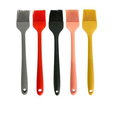 Imagem de Pincel de Silicone Pequeno 21cm Confeitaria Cozinha - Praticasa, Silic