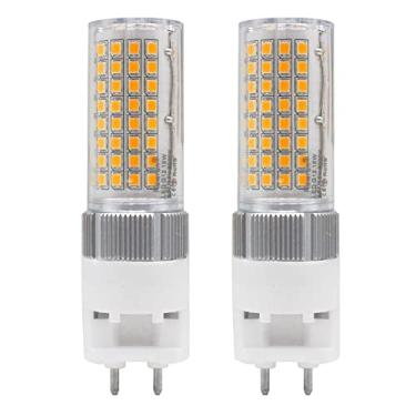 Imagem de Rowrun Lâmpada LED de milho G12 16W, branco quente 3000K G12 lâmpada de base de 2 pinos luz de milho lâmpada decorativa de LED para indústria de garagem, fábrica hospitalar, pacote com 2