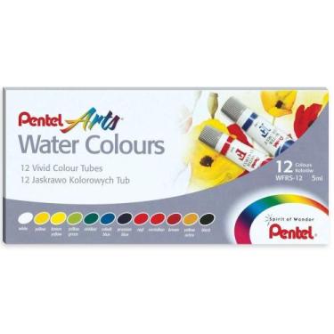 Imagem de Aquarela Wfrs-12 C/12 Cores Pentel