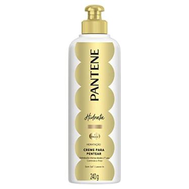 Imagem de Pantene - Creme de Pentear Hidrata, Hidratação Intensa, Frizz Control, Sem Sal, 240 ml