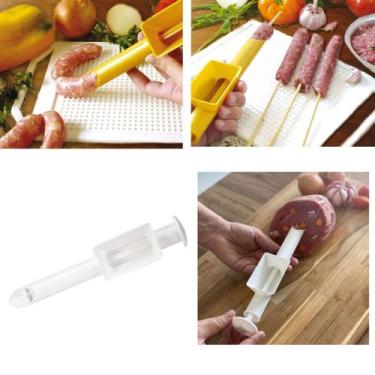 Imagem de Recheador de Carne Modelador de Kafta e Linguiças Plastico - Nitron