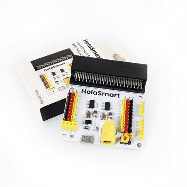 Imagem de HOLASMART Placa De Expansão Sensor Bbc Micro:Bit, Adaptador Proteção Para Kit Inicial Microbit Compatível Com Controladora V2, V1 (Sem Microbit)