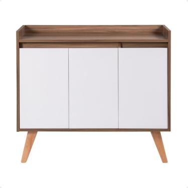 Imagem de Aparador Buffet 90cm Retro Mdf Freijo Madri - On Móveis