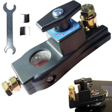 Imagem de JicSuXi Interruptor de Desconexão de Bateria Preto, Peças de Reposição 12V/24V, Acessório de Interruptor de Desligamento de Bateria de Carro Eficiente para Ba