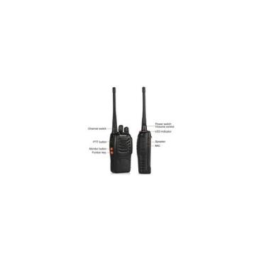 Imagem de Transmissores de rádio Walkie Talkie Baofeng BF-888s X6 - Lightbek Off