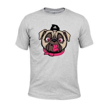 Imagem de Camiseta T-Shirt Tecido Macio Estampada Réplica - Surprass, Cinza, G
