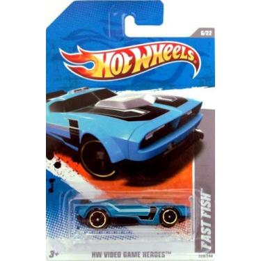 Imagem de Hot Wheels 2011 Fast Fish HW Video Game Heroes 6 of 22 #228 Blue