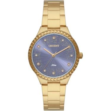 Imagem de RELOGIO ORIENT ANALOGICO LILAS METAL DOURADO FGSS0247 L1KX