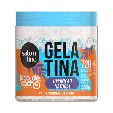 Imagem de Gelatina Salon Line Tode Cacho Definição Natural 550g